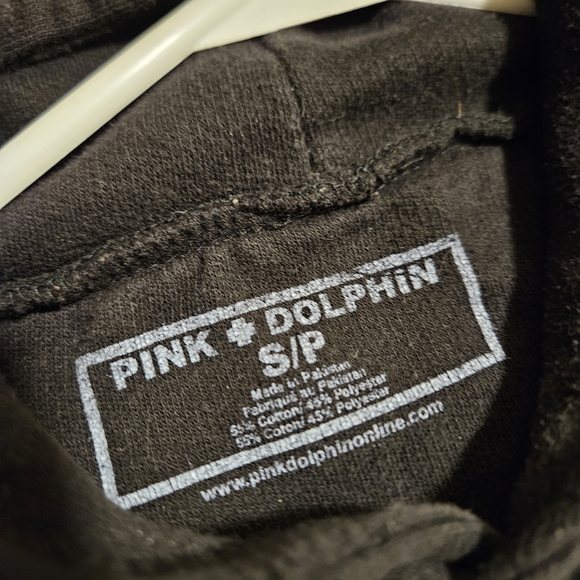 Rare Pink Dolphin Black Cherries Hoodie for Men Size Small - Picture 3 of 9